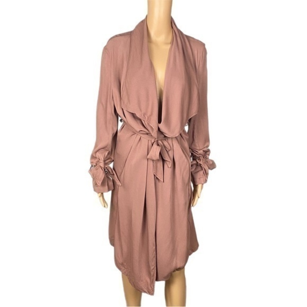 THREAD+SUPPLY “Emrata Duster”,  lightweight open jacket w/POCKETS. Medium. EUC